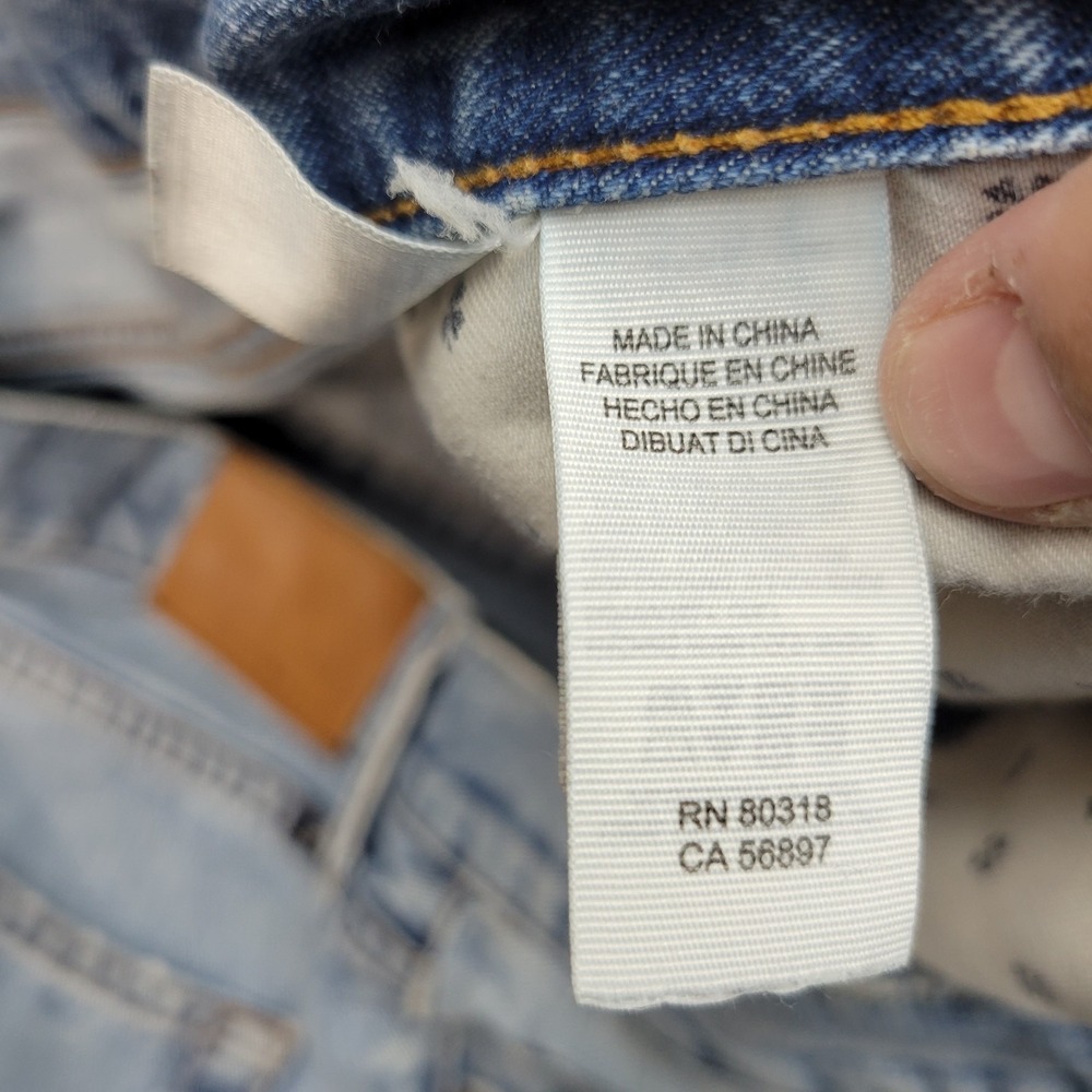 Lucky Brand Jeans Mens 36x30 Blue Denim Y2k Streetwear 221 Original Straight Leg - Picture 14 of 14